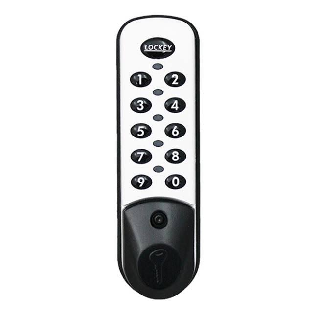 White Digital Combination Electronic Cabinet and Locker Lock W939934