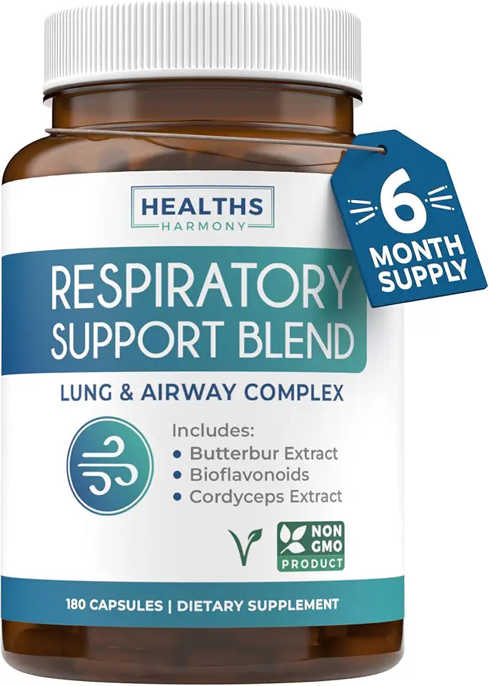 Vegan Herbal Lung Health Supplement F704