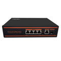 10 Port Gigabit PoE Switch, 8 Port PoE+ 1000Mbps, 2 Uplink Port, 150W, Metal, Fanless, Pack of 2 J135