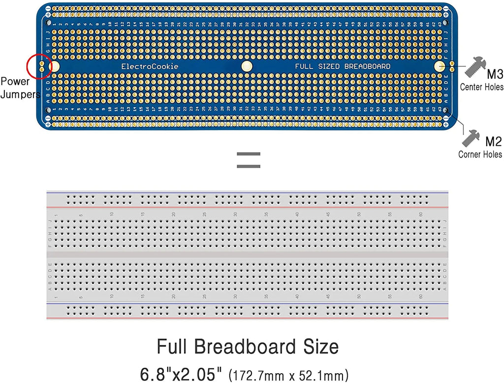 Solderable Breadboard PCB Board A9777