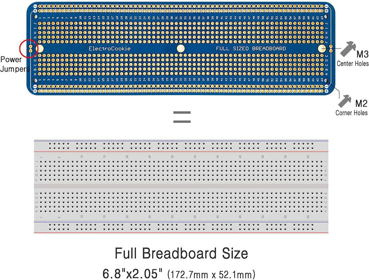 Solderable Breadboard PCB Board A9777