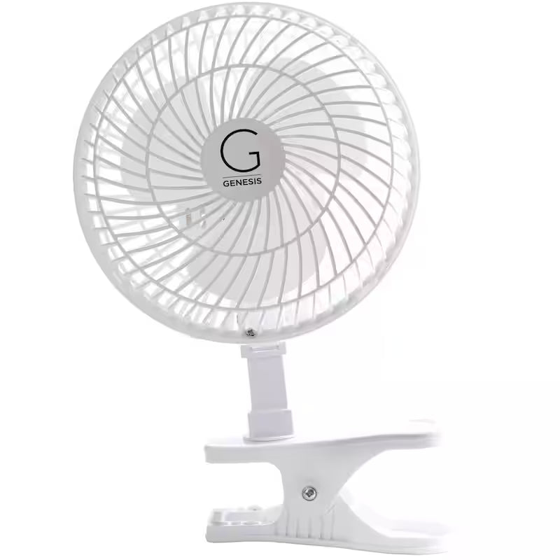 6 in. Convertible Table-Top and Clip Fan in White A366639