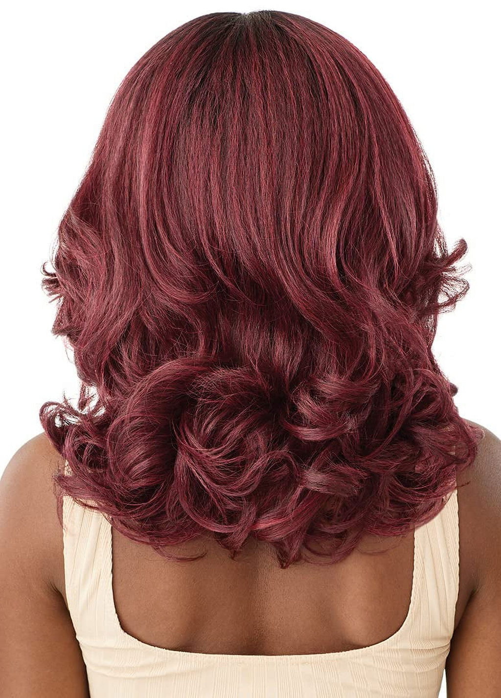 14" DR Brown Wig C28725