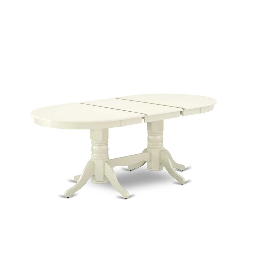 5 Piece Kitchen Table Set with Oval Dining Table and 4 Chairs W467