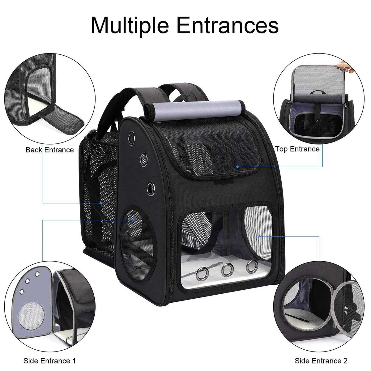 Expandable Pet Carrier Backpack R854