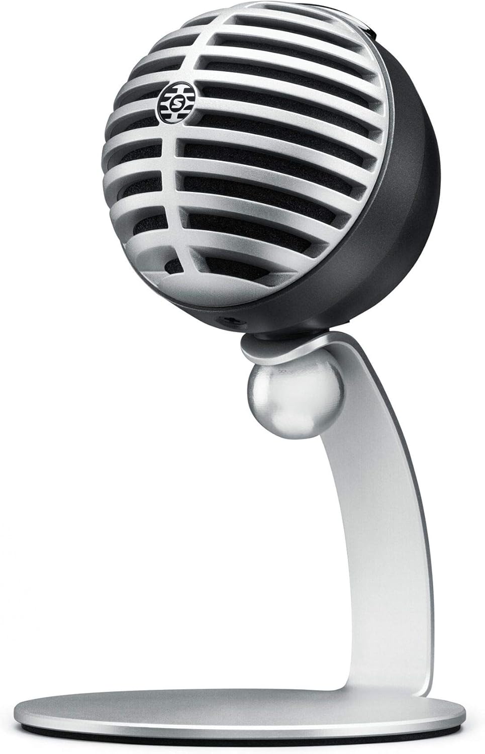 Black Digital Condenser Microphone with USB and Lightning Cables F864