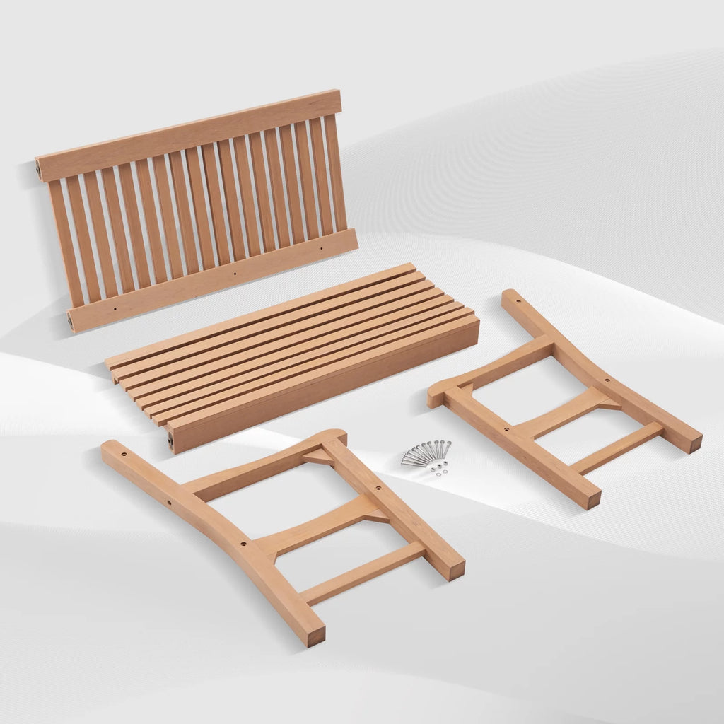 2-Person All-Weather Poly Lumber Outdoor Bench U502463
