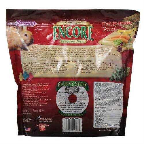 Gourmet Foraging Feast Pet Rabbit Food V45387