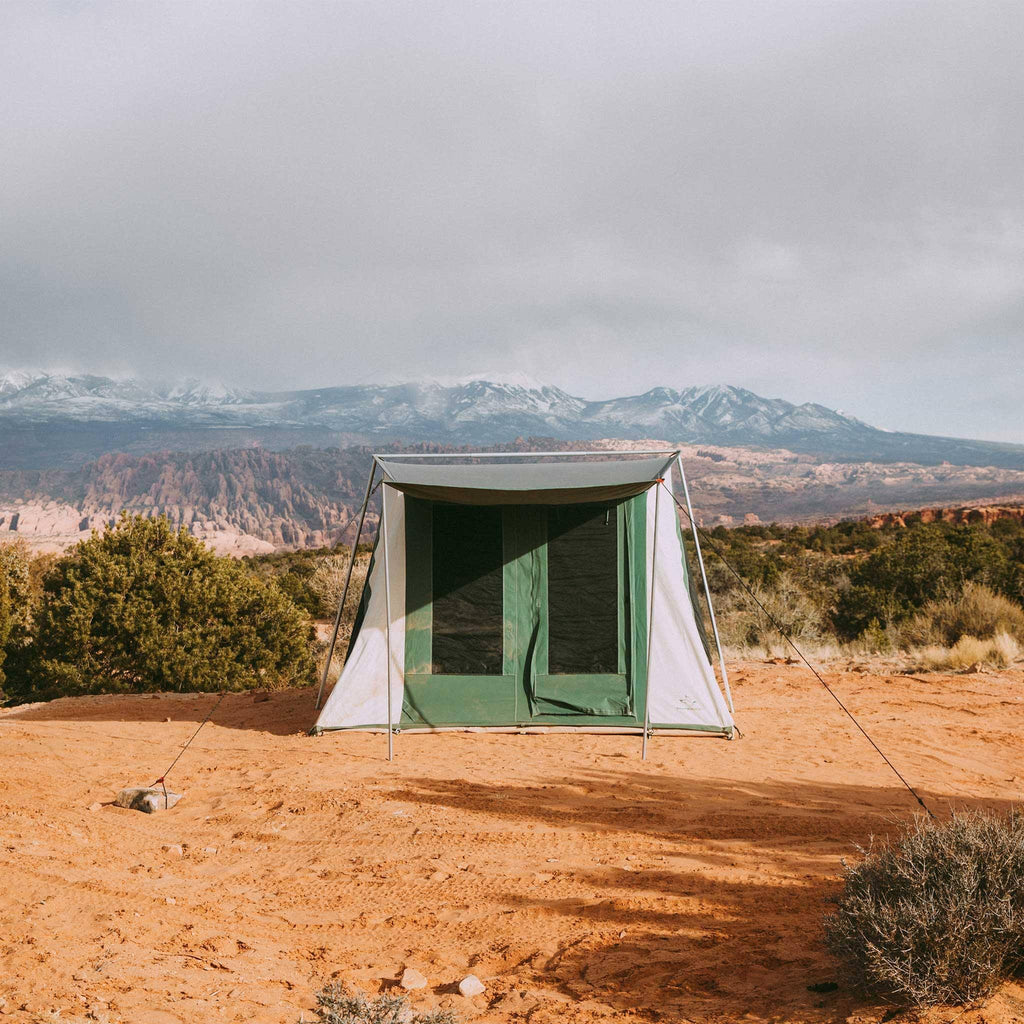 Cotton Canvas 10x10 Camping Tent J710