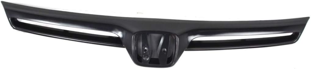 Painted Black Plastic Grille Assembly for Honda Civic Coupe N90710