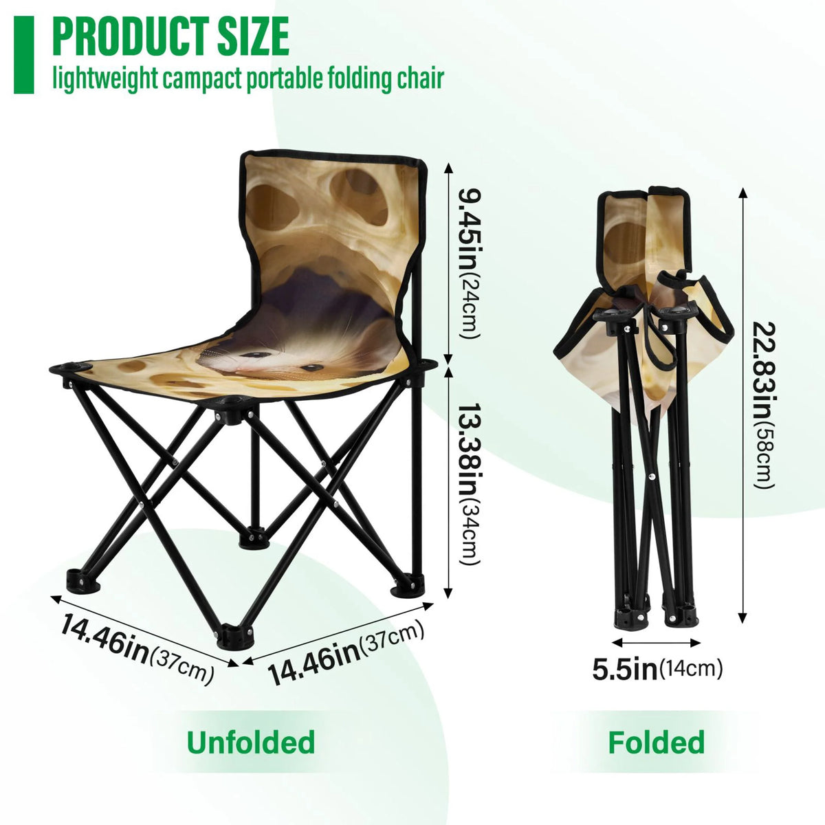Portable Camping Chair with Carry Bag G29330