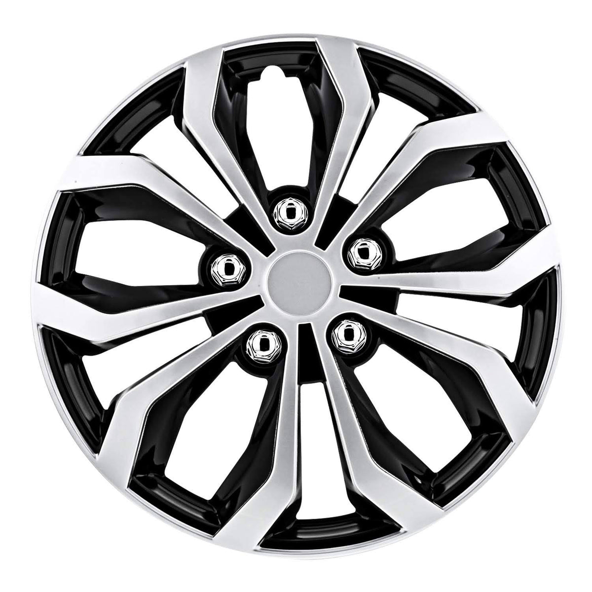 Black/Silver 17 inch Wheel Cover T56187