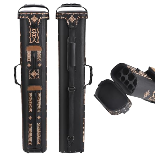 3x5 Hard Pool Cue Case Leatherette I1722