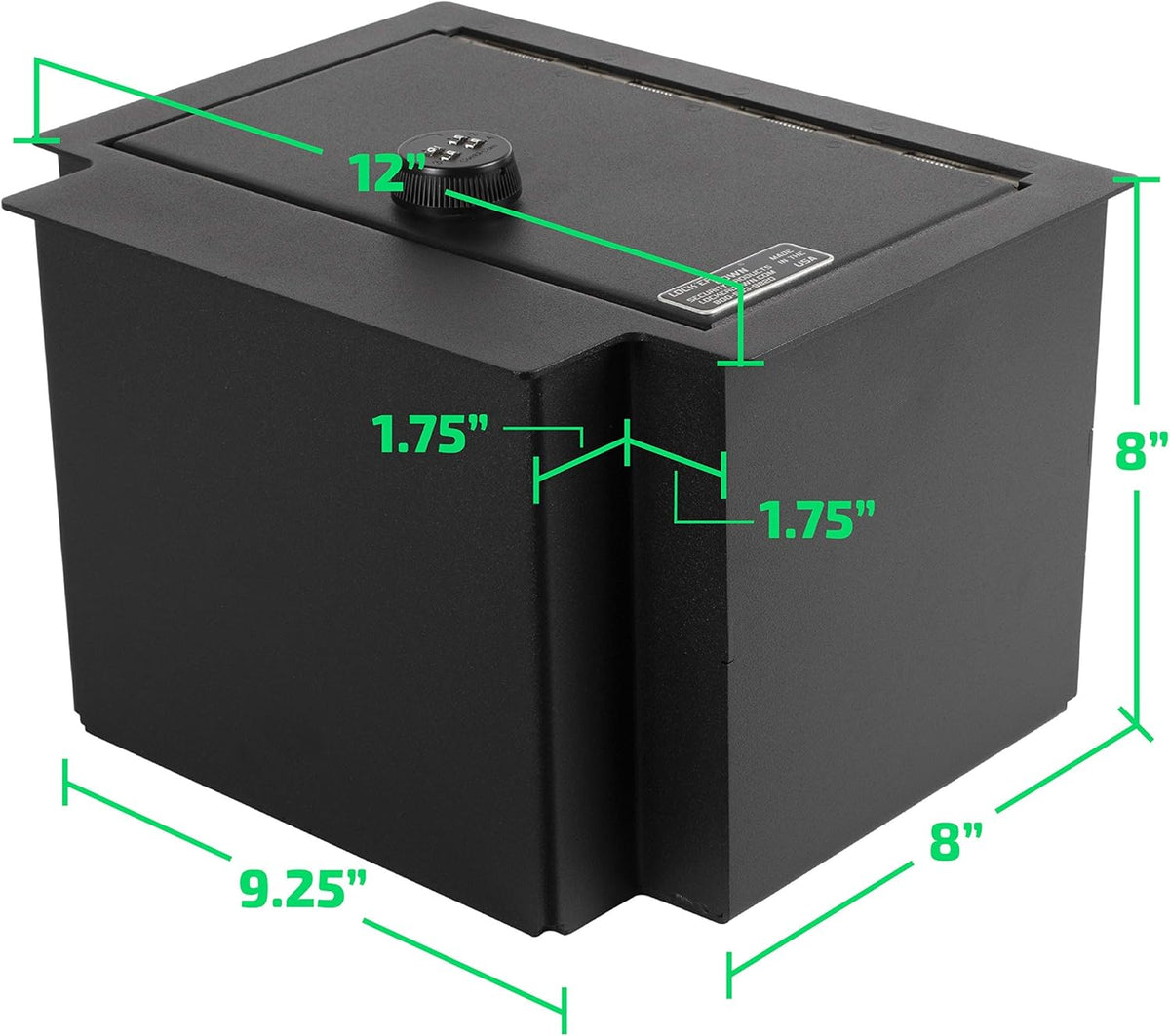 Console Safe with 4 Digit Combo I345