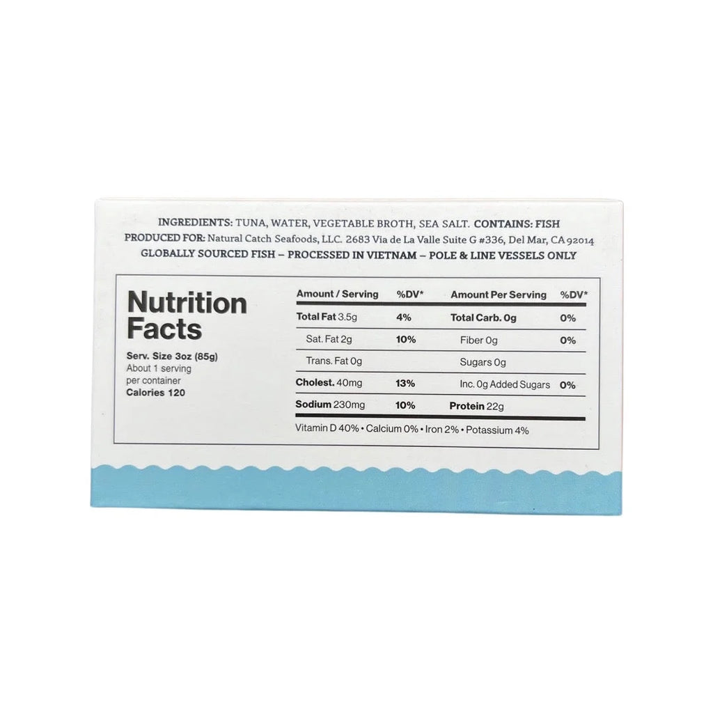 Natural Catch Albacore Tuna in Water O435