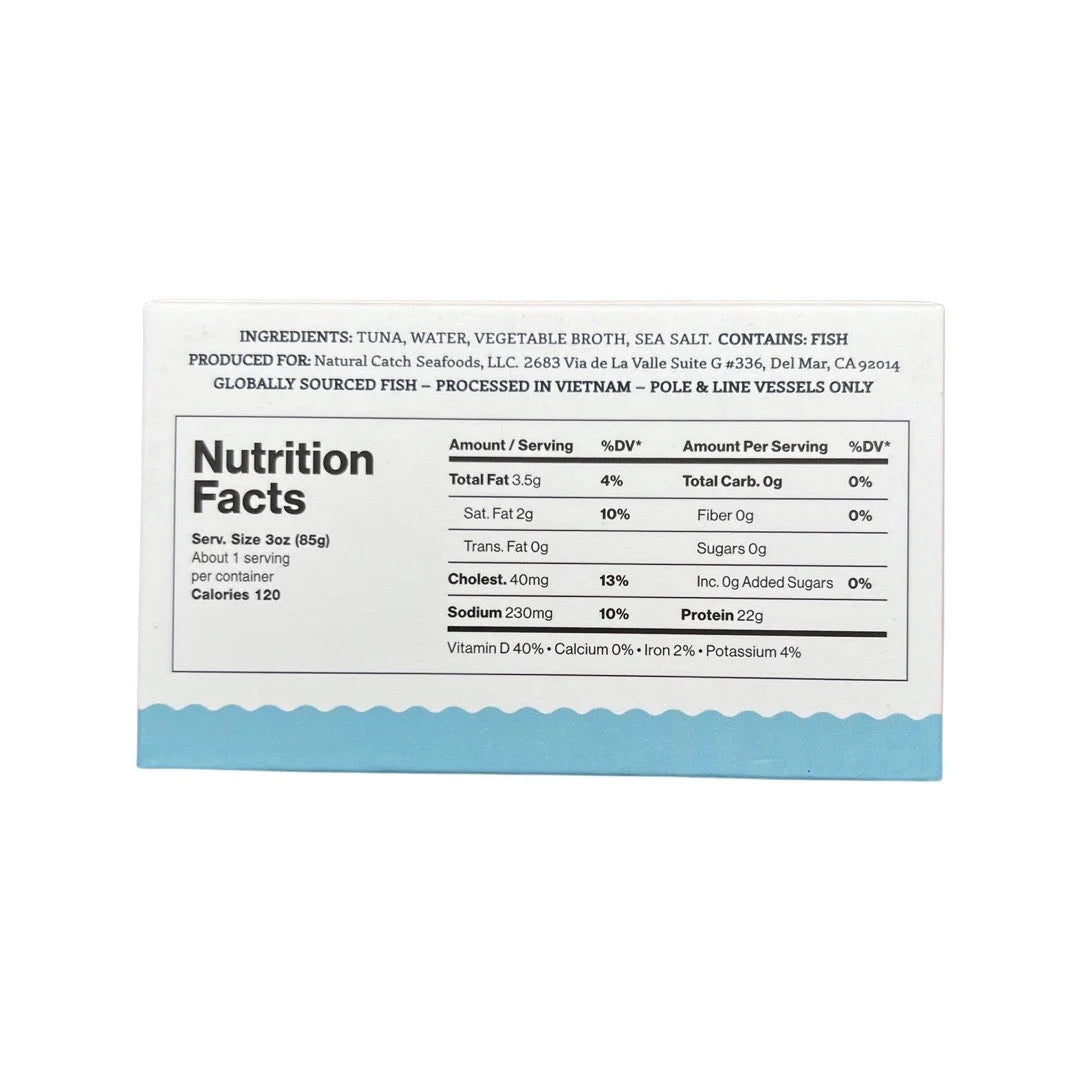 Natural Catch Albacore Tuna in Water O435