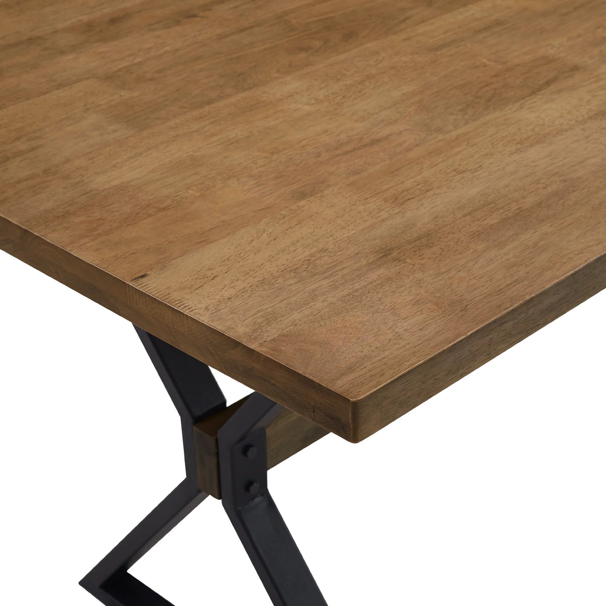 Modern Farmhouse X Leg Dining Table U7268