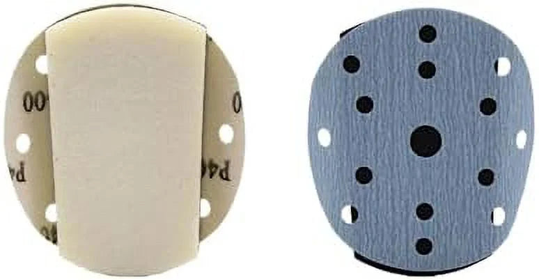 6 Inch Round & Mouse Hand Sanding Block Kit, 5 PCS C896