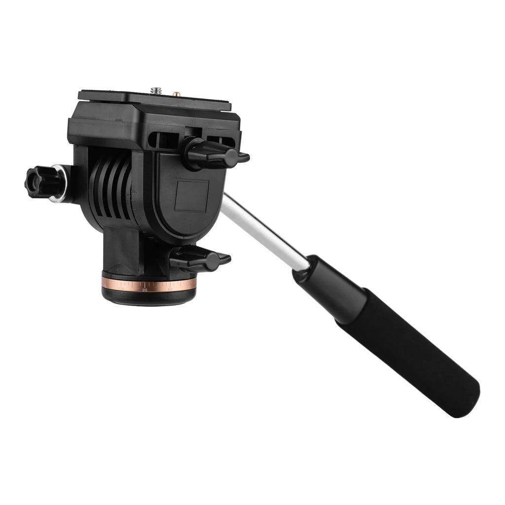 Fluid Drag Pan Head Tripod with Quick Release Plates 1/4 Inch M701