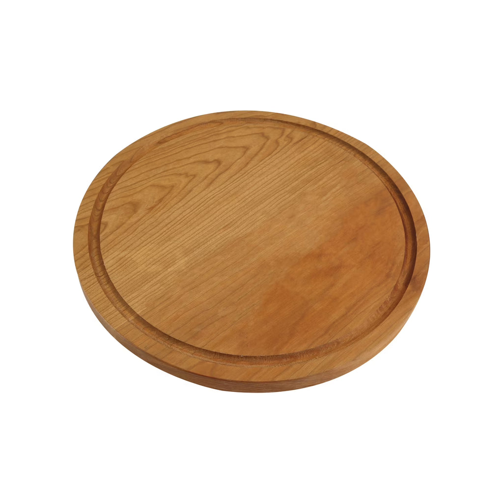 Cherry Round Cutting Board with Juice Drip Groove R208