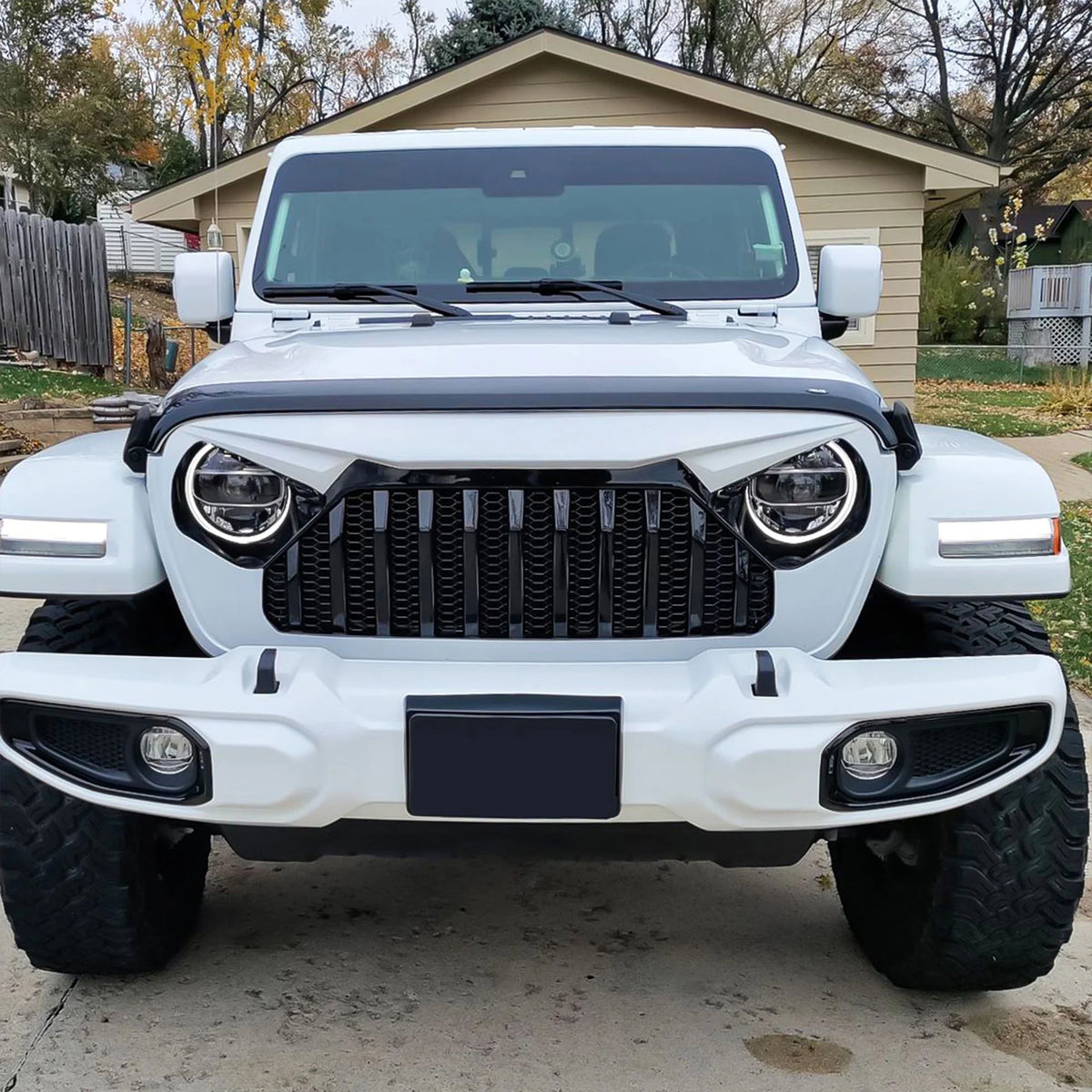 Front Grille for Jeep Wrangler JL & Gladiator JT B687