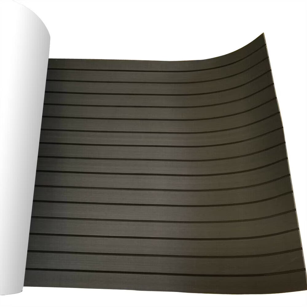 EVA Foam Faux Teak Boat Decking Sheet Marine Yacht Flooring Mat 35.4" X 94.5" J911319