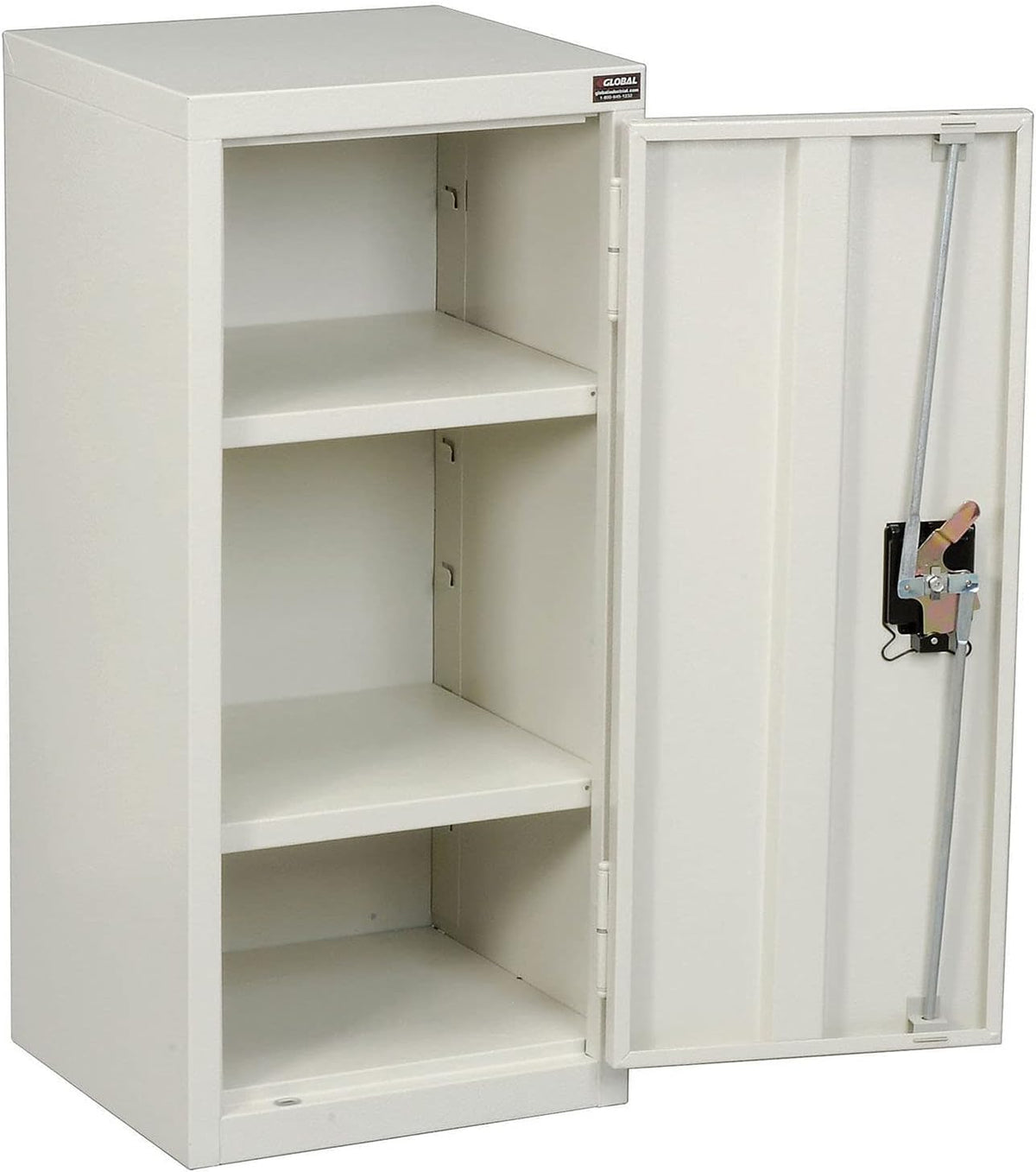 White Assembled Wall Storage Cabinet E74172