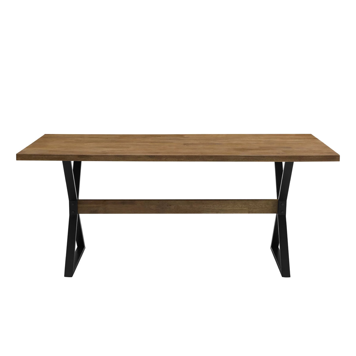 Modern Farmhouse X Leg Dining Table U7268