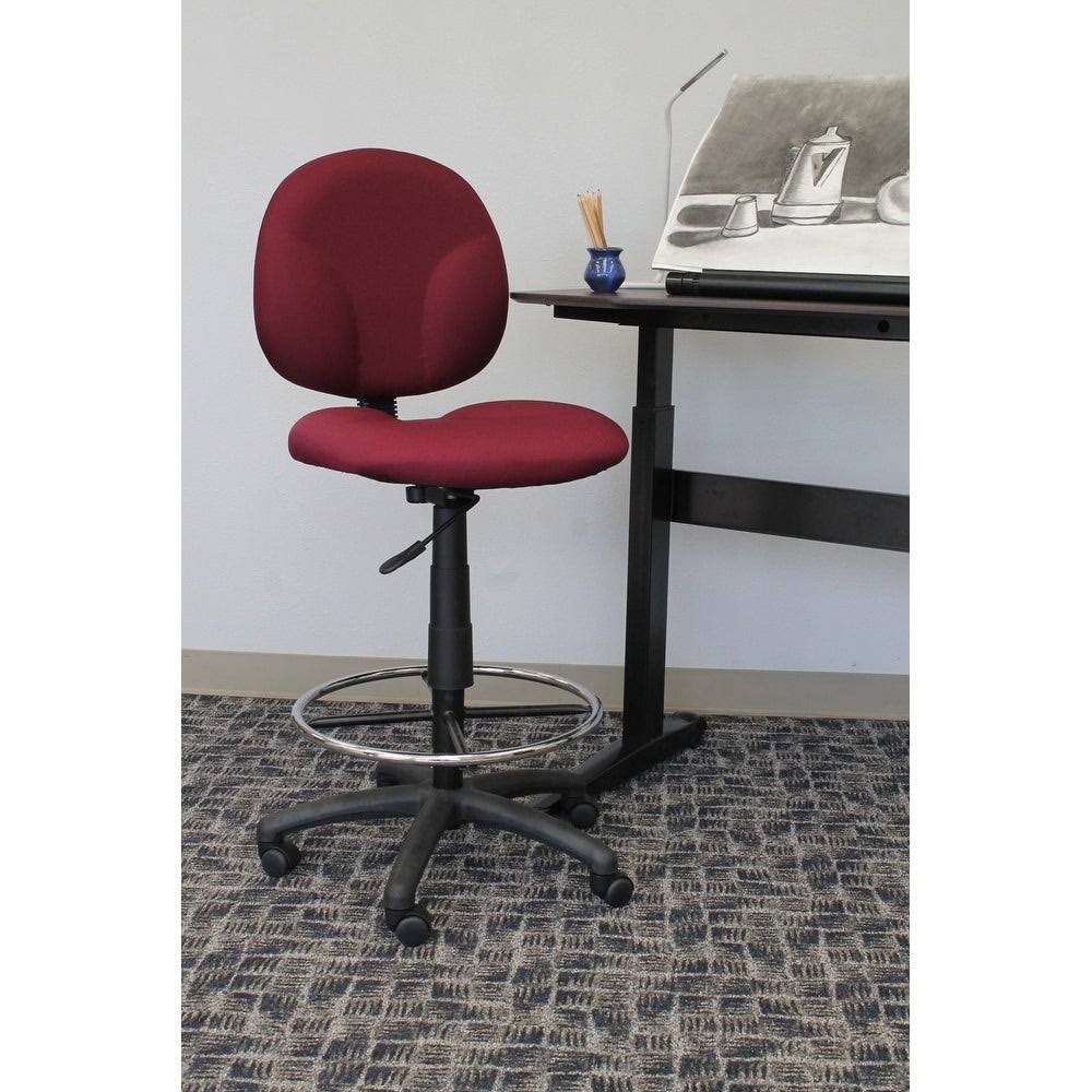 Black Drafting Stools with Footring V3665