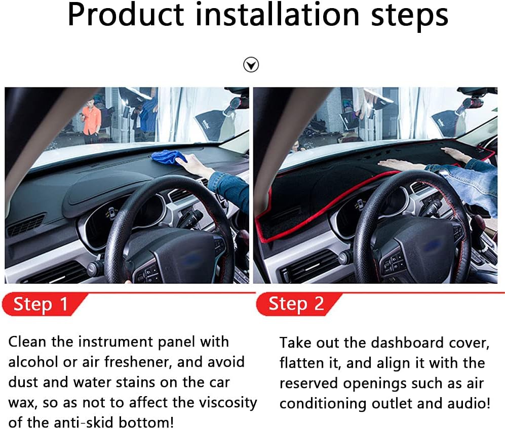 Dashboard Cover Mat Car Dash Board Interior Accessories O9635
