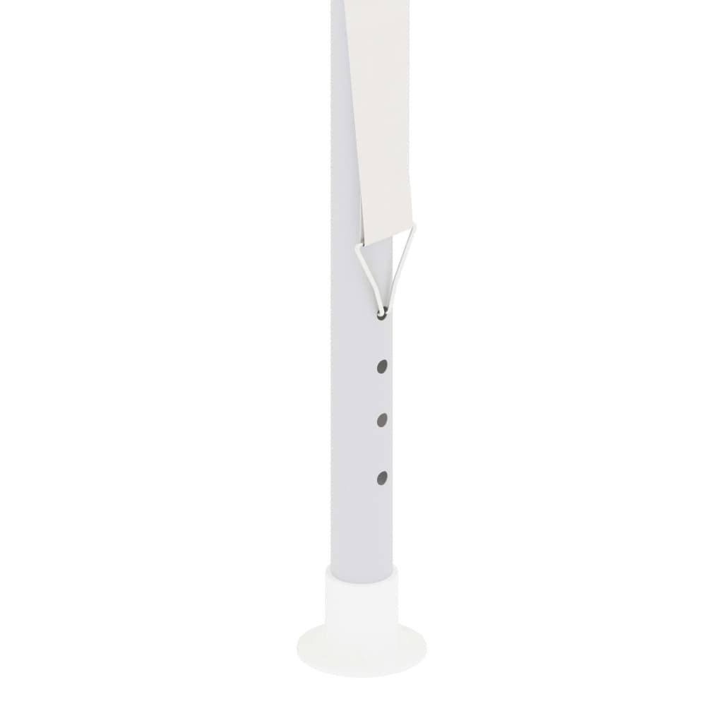 White Party Tent with Side Walls 6.6'x6.6' G911