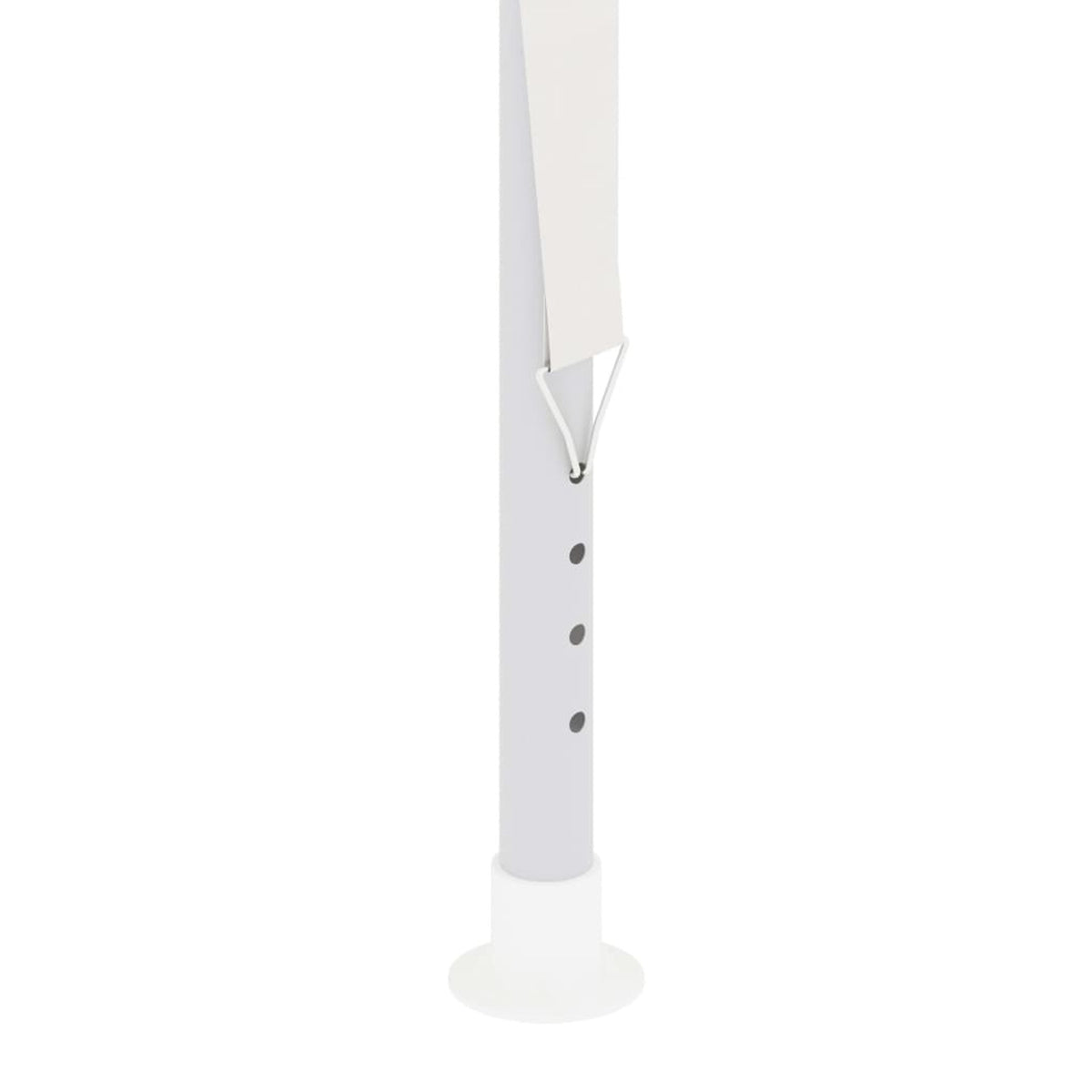 White Party Tent with Side Walls 6.6'x6.6' G911