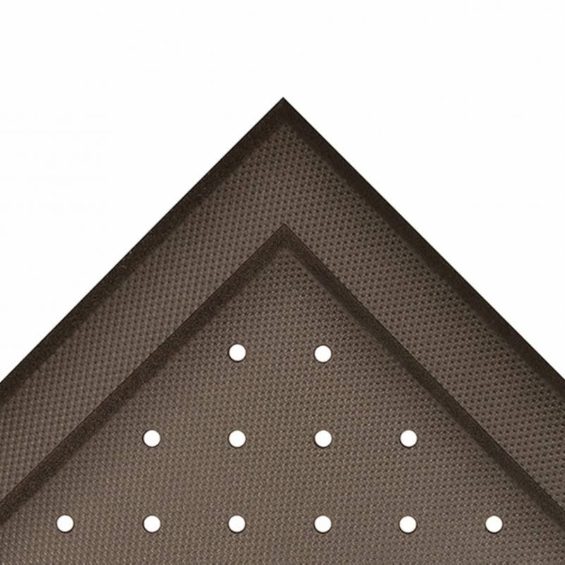 3' x 6' Black Anti-Fatigue Mat K1708