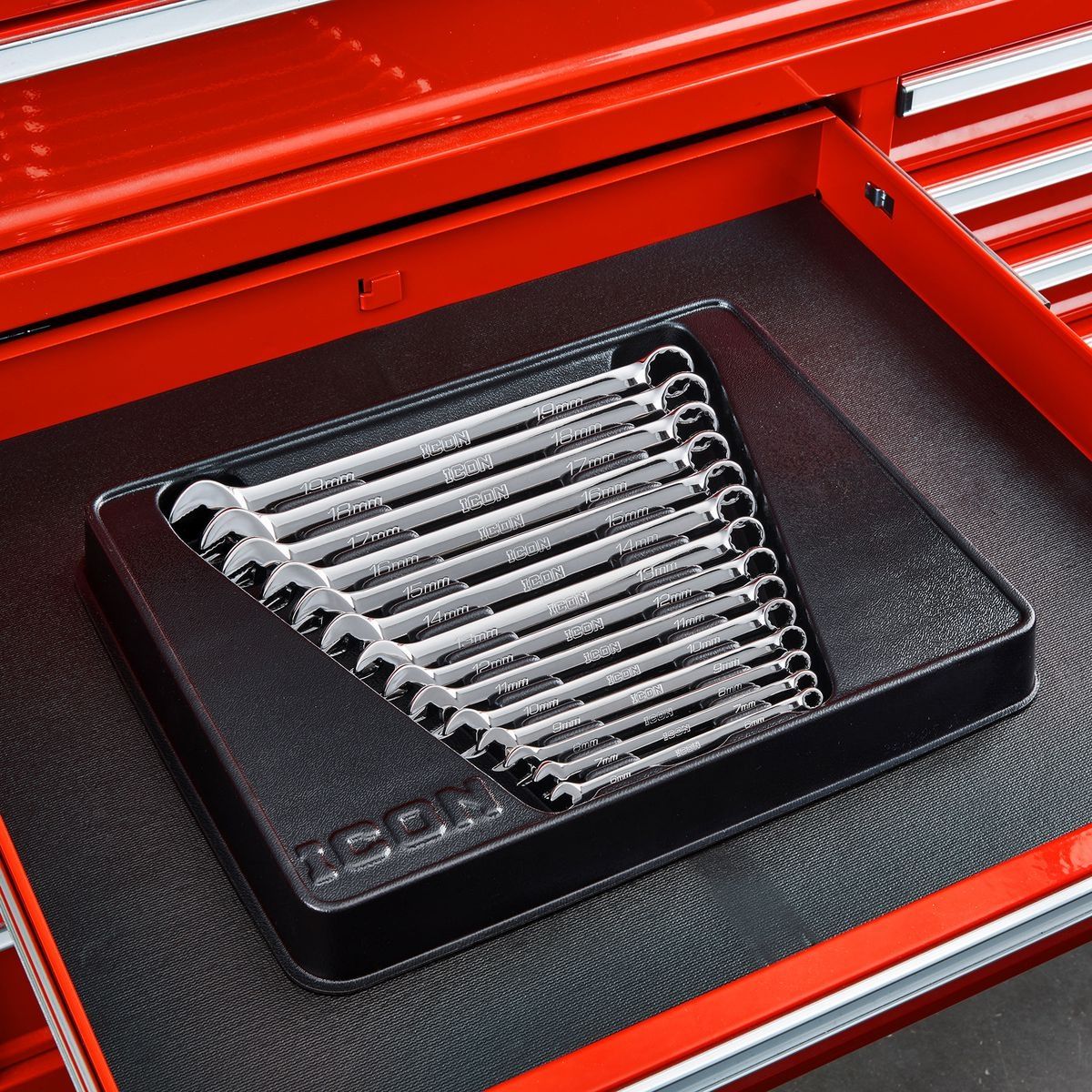 Metric Combination Wrench Set, 14-Piece M371170