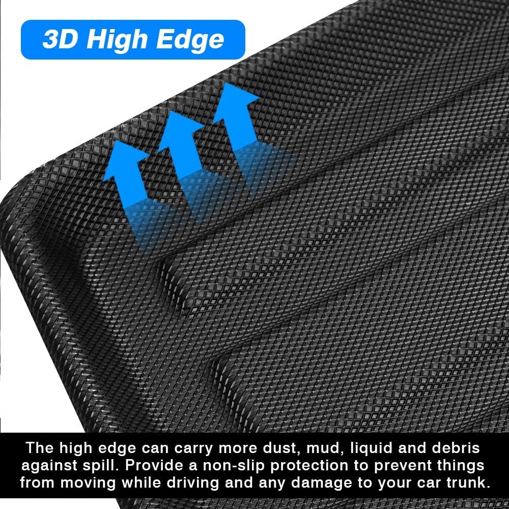 Custom Fit Car Cargo Mat for Honda Civic Sedan 2022 2023 All Weather TPO Non-Slip Trunk Liner Z562