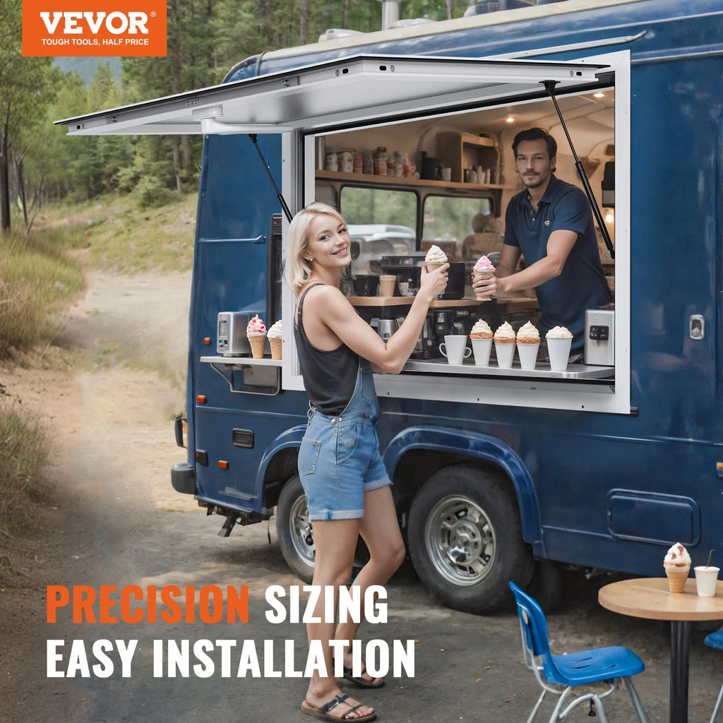 Concession Stand Serving Window Food Truck Awning B80553