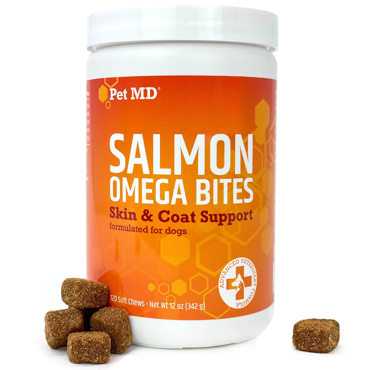 Salmon Oil Omega 3 Soft Chews for Dogs 120 Count A796351