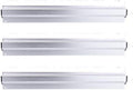 3-Pack Aluminium Bill Holder Slide Check Rack E812050