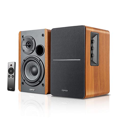 Powered Bookshelf Speakers with Wireless Wi-Fi Audio Streamer L1930