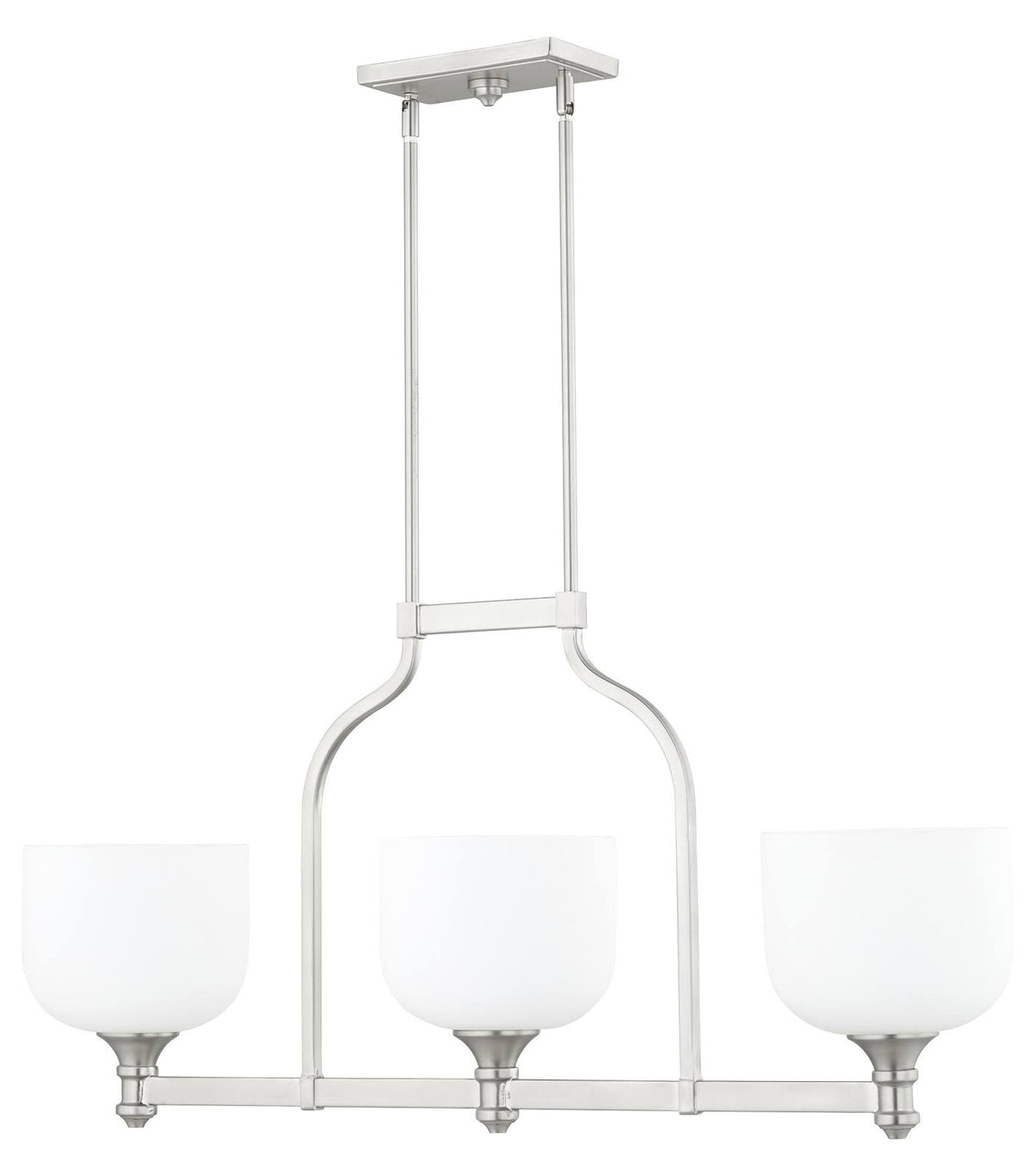 Island Light, Satin Nickel N91187
