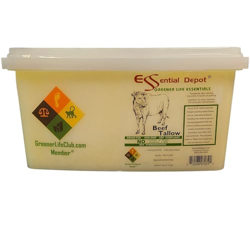 7 lbs Grass Fed Non-GMO Food Grade Beef Tallow I615