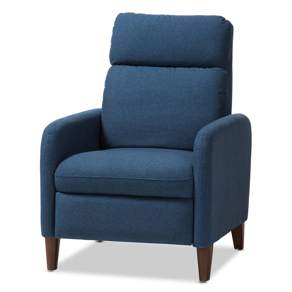 Grey Fabric Recliner N491