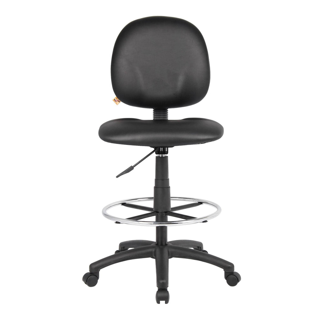 Black Drafting Stools with Footring V3665