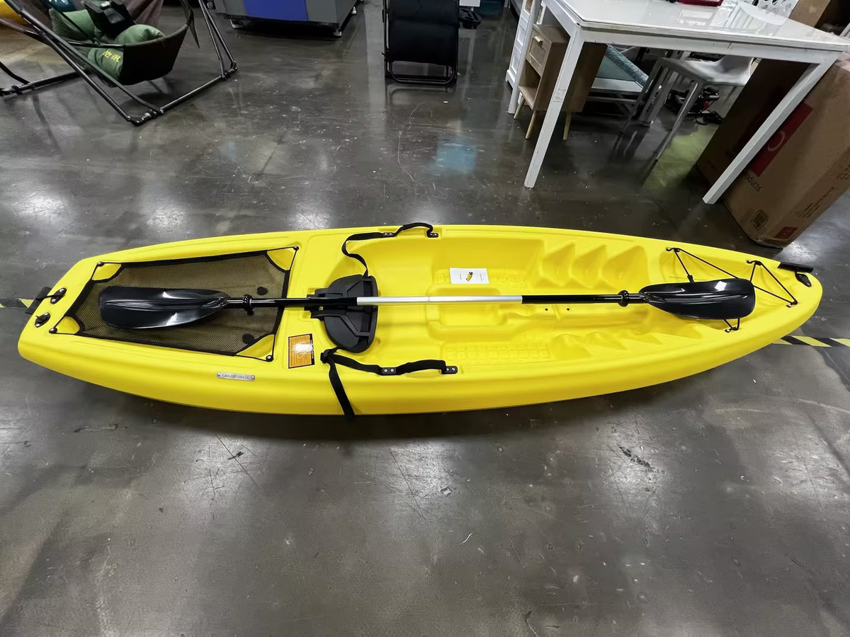 Yellow Kayak With Paddle X316936