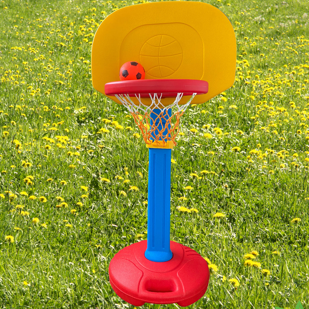 Basketball Hoop Arcade Game with Ball, Adjustable Height O4640