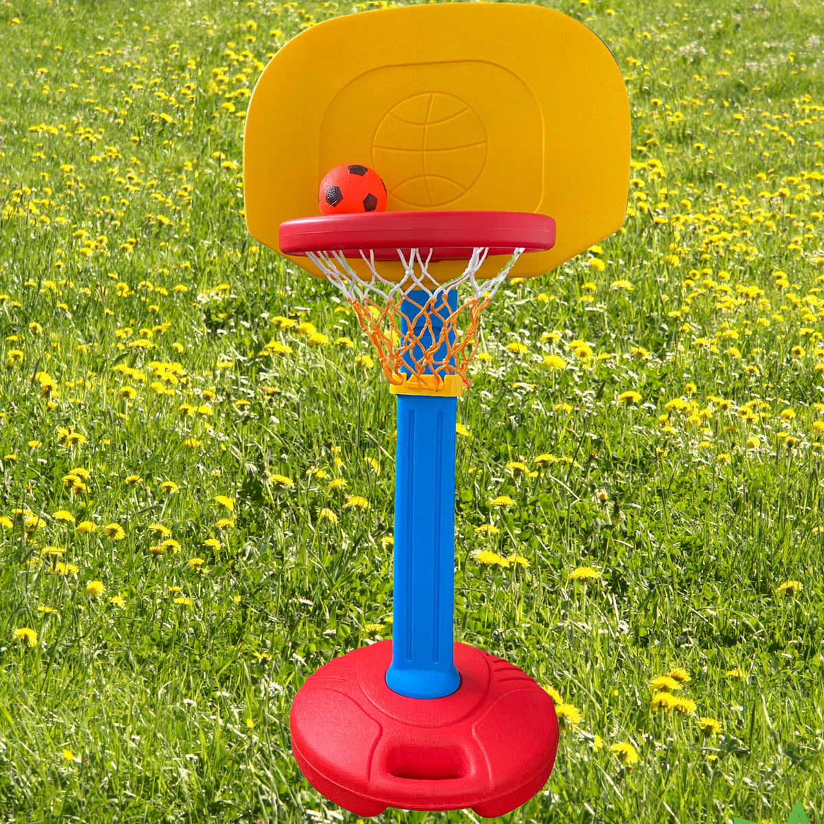 Basketball Hoop Arcade Game with Ball, Adjustable Height O4640