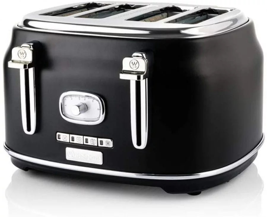 Black 4 Slice Toaster L680449