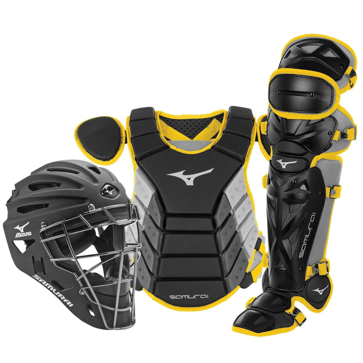 Intermediate Catcher's Set Black/Yellow C805