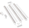 White Finish 3 Extra Long 20 inch Panels LED Dimmable Under Cabinet Lighting Kit O389086