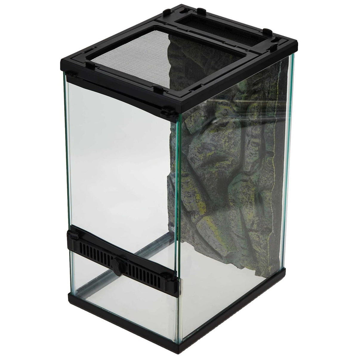 Front Opening Terrarium with Rock Foam Background K481